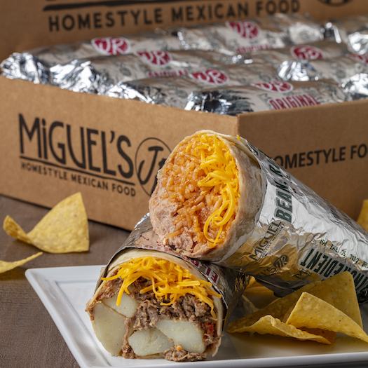 Miguel's Jr. Catering Burritos